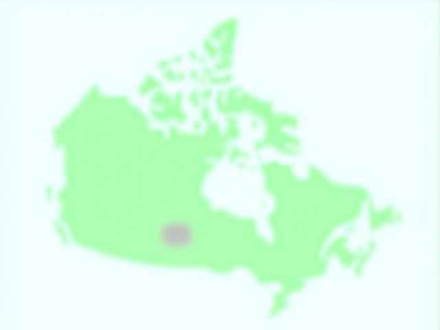Map of Canada illustrating general service area for Chatr. This is a fallback image.
